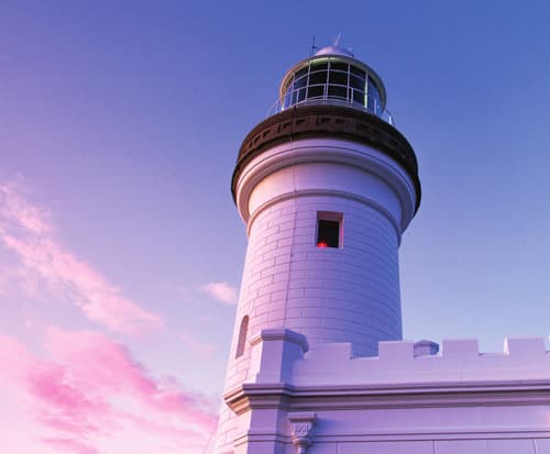 Coastal Byron Bay scene